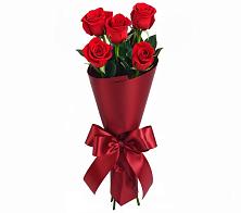 Букет 5 Красных роз Эдлесс Лав в Туртас