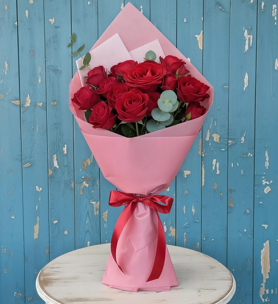 Букет цветов из: Розы в Туртас