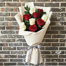 Букет цветов из:  Розы #REPLACE_PRED# Туртас