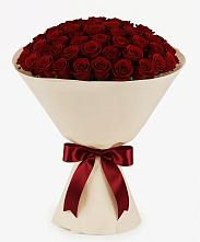 Букет 101 Бордовая роза Блэк Бакарра #REPLACE_PRED# Туртас