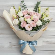 Букет цветов из:  Лизиантусы в Туртас