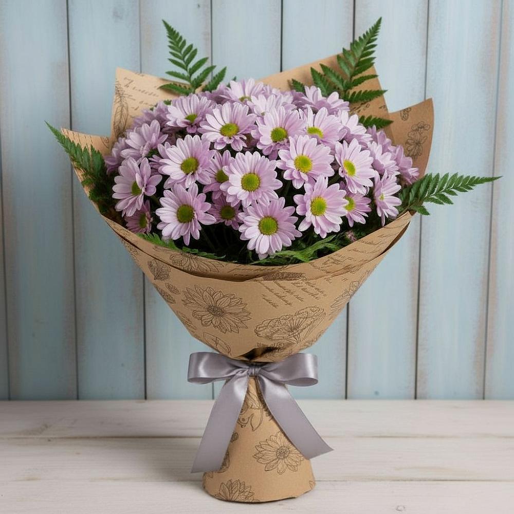 Букет цветов из: Хризантемы в Туртас