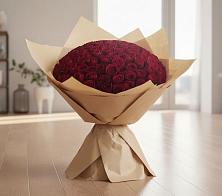 Букет 101 Красная роза в Туртас