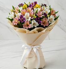 Букет цветов из:  Альстромерии #REPLACE_PRED# Туртас