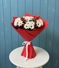 Букет цветов из:  Хризантемы #REPLACE_PRED# Туртас