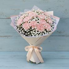 Букет цветов из:  Гвоздики в Туртас