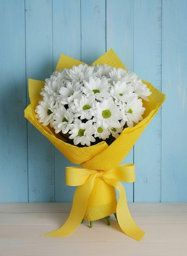 Букет цветов из: Хризантемы в Туртас