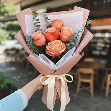 Букет цветов из:  Розы в Туртас