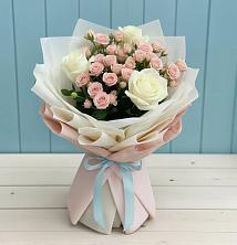 Букет цветов из:  Розы в Туртас