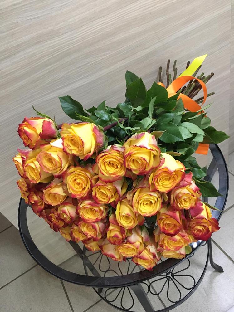 Букет Желтые розы в Туртас