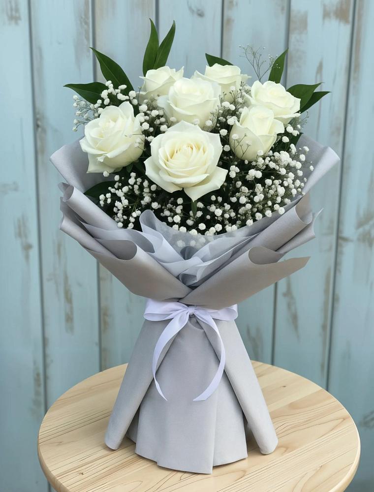 Букет цветов из: Розы в Туртас