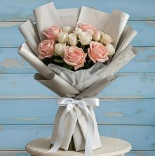 Букет цветов из:  Розы в Туртас