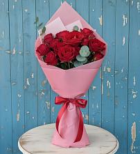 Букет цветов из:  Розы в Туртас