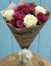 Букет цветов из:  Розы в Туртас