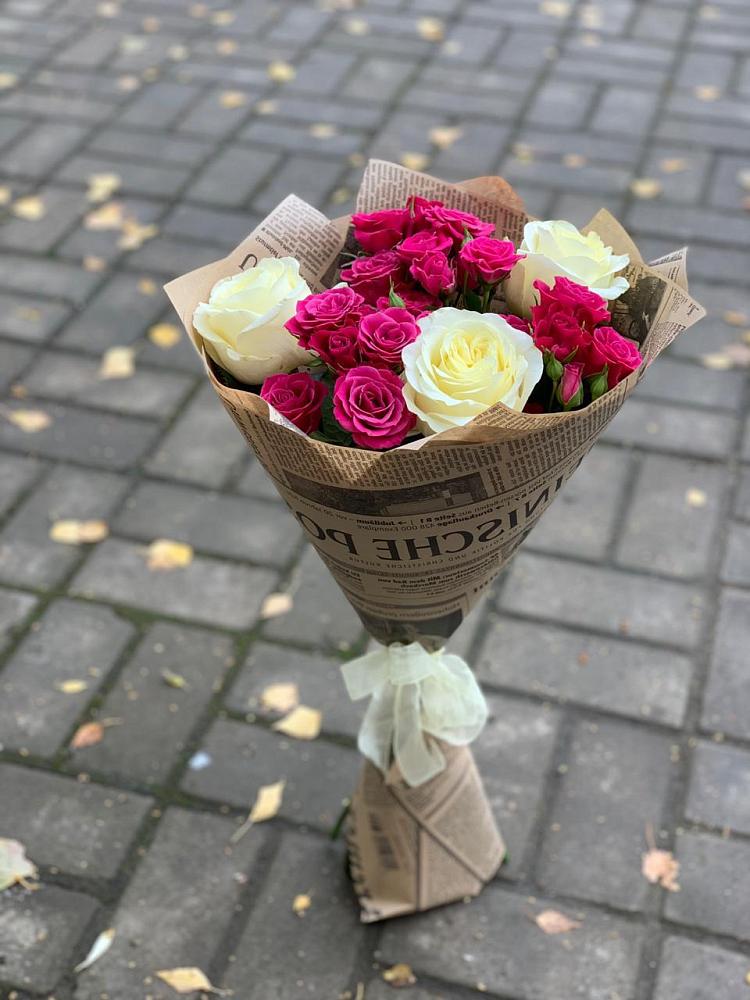 Букет цветов из: Розы в Туртас