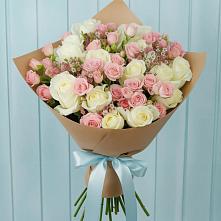 Букет цветов из:  Розы #REPLACE_PRED# Туртас