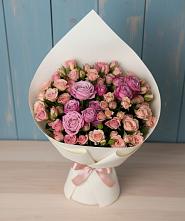 Букет цветов из:  Розы #REPLACE_PRED# Туртас